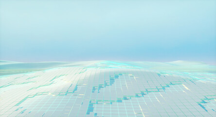 Abstract technology background for business presentation and digital corporate design.