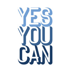 Yes you can typography