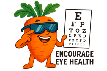 Carrot Vision Encouraging Healthy Eyes with Fun Illustrations