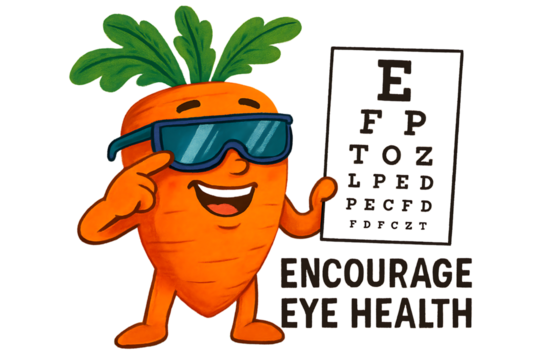 Carrot Vision Encouraging Healthy Eyes with Fun Illustrations