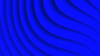 Blue abstract simple minimal background wallpaper 4k waves layers design backdrop	
