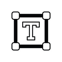 Typography Vector icon