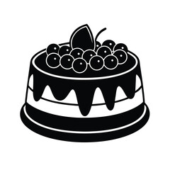 Carnival Shooting Gallery Game Silhouette Illustration