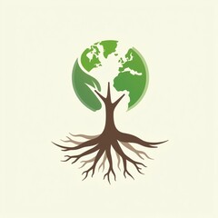 Obraz premium Sustainable growth design