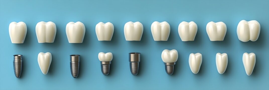 Dental Implants and Crowns Tooth Replacement Options Procedure Steps and Restoration Process