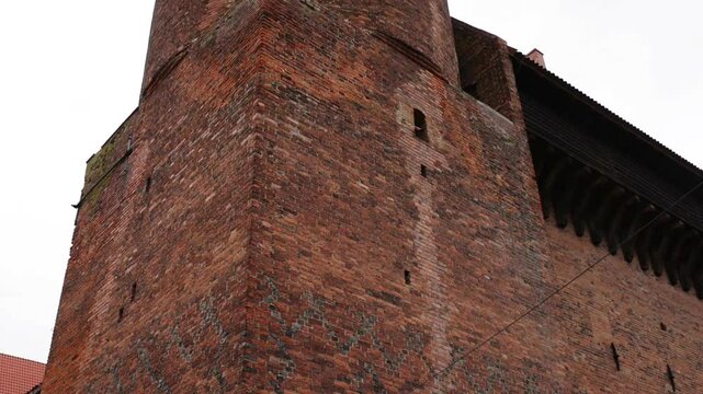 Ordensburg castle in Olsztyn, Poland