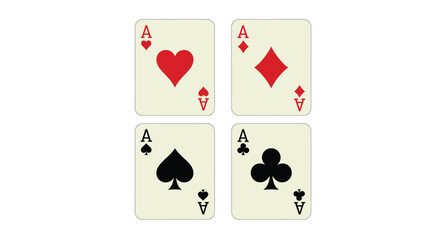 poker card icon vector design template in white background