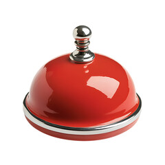 Obraz premium Red Service bell ring