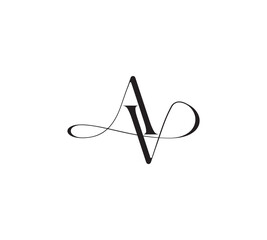 av luxury logo design, av logo, av initials logo, av minimal style logo design, av  letters logo