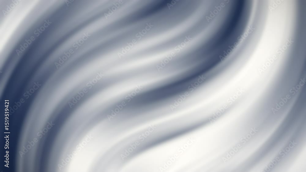 Aufkleber a smooth, swirling abstract background with flowing silver and white gradients, abstract texture gra