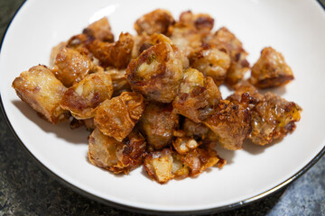 Asia China Guangdong Province Jieyang Chaozhou Local Specialty Chinese Traditional Food Wrapped Meat