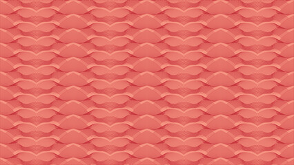 Red and pink leather texture pattern for roofing material design