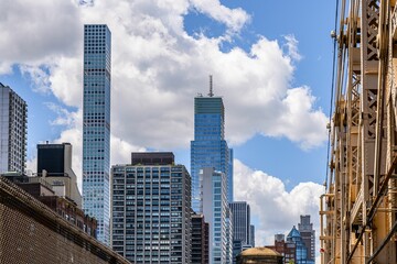 Obraz premium New York City Skyscrapers and Skyline
