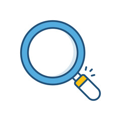Magnifying Glass Vector icon