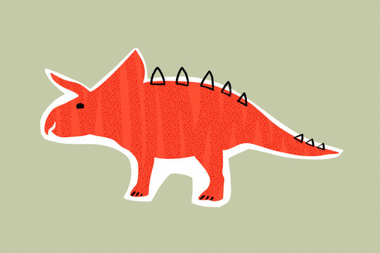 Dinosaur drawing