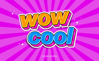 Vibrant Sticker Style Vector Text Effects – Bold and Dynamic Typography  
