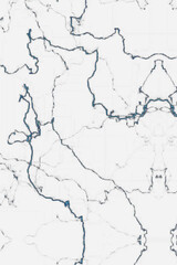 lightning in the night sky, lightning in the sky. map of austria with blue gradient