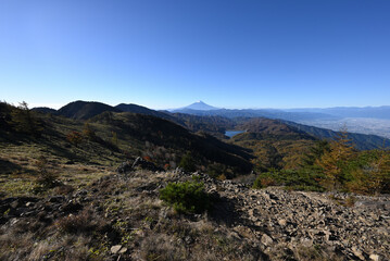 Climbing Mount Daibosatsurei, Yamanashi, Japan