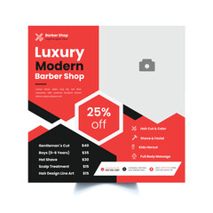 Barbershop Post Template