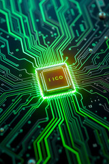 Fototapeta premium printed circuit board