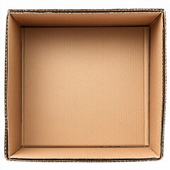 Fototapeta premium Creative packaging solutions exploring the versatility of open cardboard boxes in various settings for innovative storage and organization