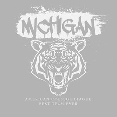 Retro typography university vintage slogan print, 
highlighted grunge texture for graphic t-shirt or sweatshirt hoodie - Vector