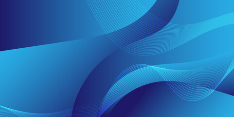Abstract blue gradient background vector illustration.