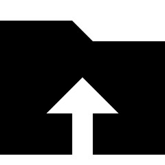 Fototapeta premium Upload Export Share Arrow Icon Vector