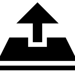 Upload Tray Arrow File Transfer Cloud Storage Icon