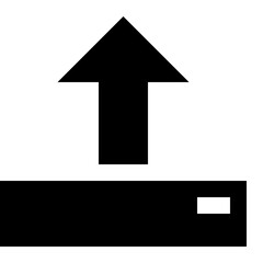 Upload Arrow File Transfer Cloud Storage Icon