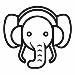 elephant cartoon illustration