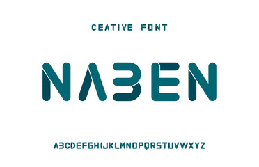Minimal Modern fonts. Typography Alphabet font logos fashion fonts. vector illustration