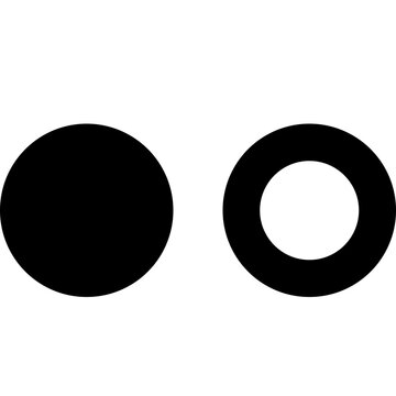 Flickr Photo Sharing Photography Platform Icon Vector