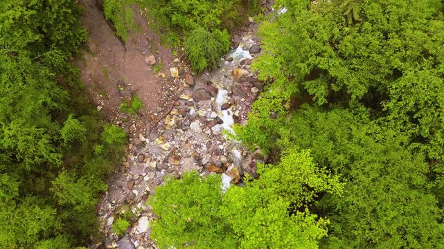 Parvati River from the Sky &ndash; Flowing Through the Heart of Himachal
