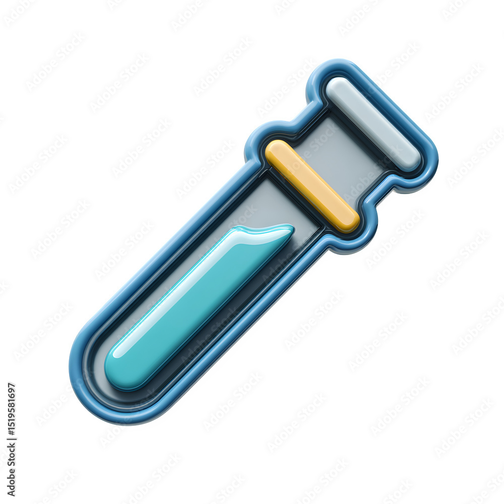 Poster pipette visual, high resolution digital graphic illustration for web and print use with clean backgr
