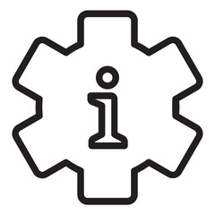 Settings line icon