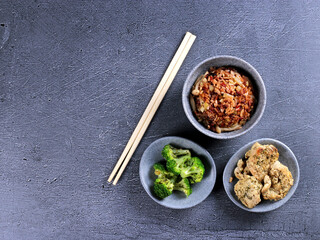 healthy food ingredient organic background vitamin raw market salad snack traditional asian menu art