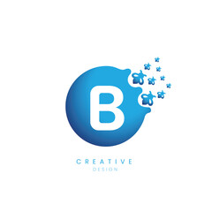 B Alphabet Vector Logo