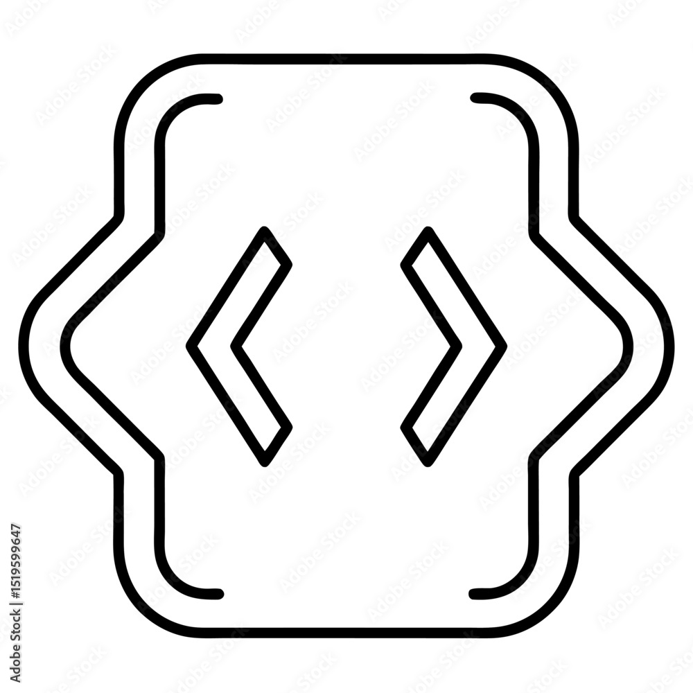 Aufkleber black glossy vector icon with 3d arrows, a web design symbol for business and internet