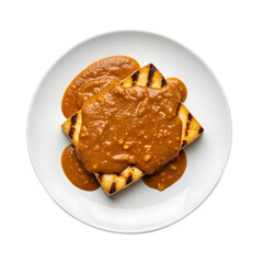 Grilled Tempeh with Peanut Sauce