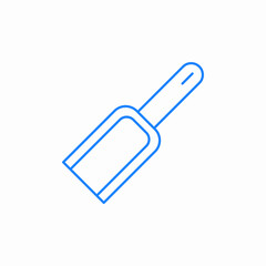 ice cream scoop icon sign vector