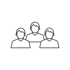 Fototapeta premium Audience icon