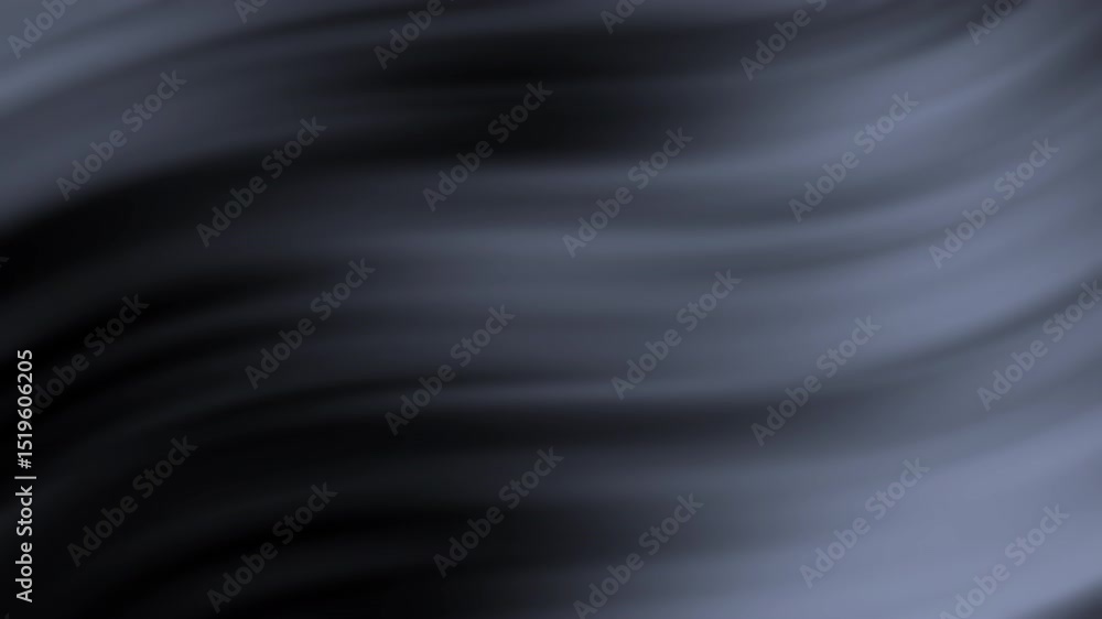 Aufkleber soft, flowing waves of dark gray and black create an abstract silky texture with a subtle sheen, abs