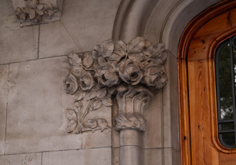 Interesting Art Nouveau Architecture Buildings facade in Barcelona, Spain. (Arquitectura modernista).
These fancy buildings date for the most from the early XXth century.
