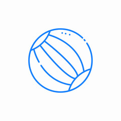 beach ball toy icon sign vector