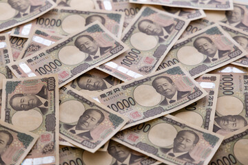 一万円札のグラフィック素材