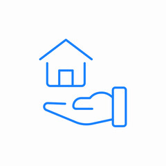 home care house icon sign vector