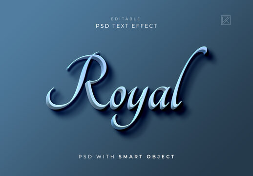 Royal Text Effect