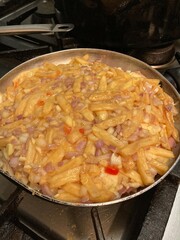 fried chicken in a pan