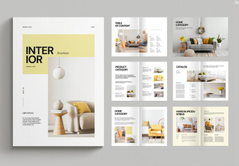 Interior Brochure Layout